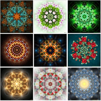 

diamond painting mandala diamond painting full square diamond mosaic pictures of rhinestones diamond embroidery decoration home