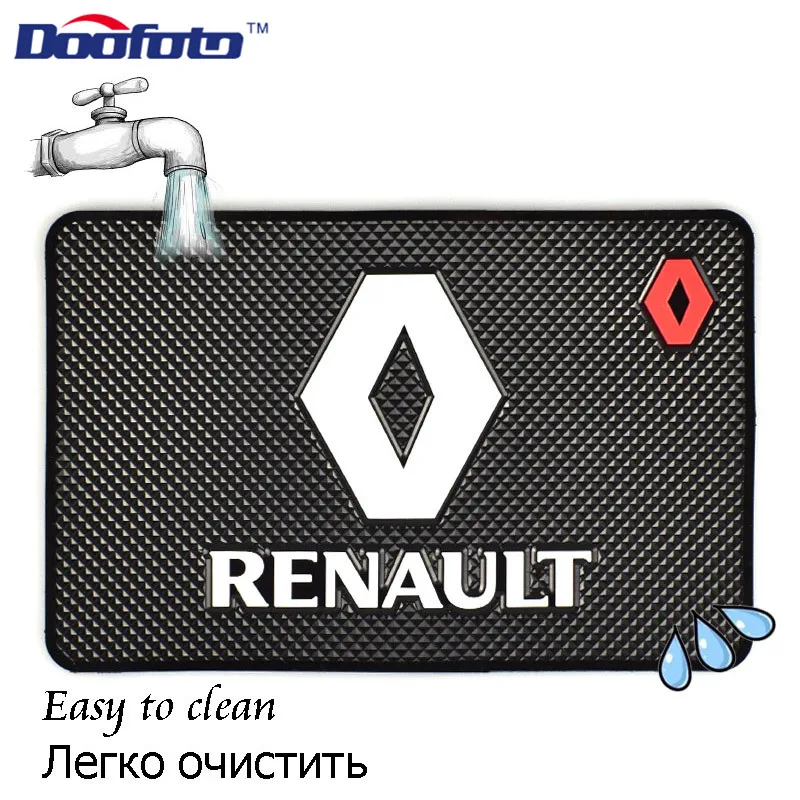 Коврик Doofoto для стайлинга автомобиля подходит Renault Megane 2 3 Duster Logan Clio Laguna Captur