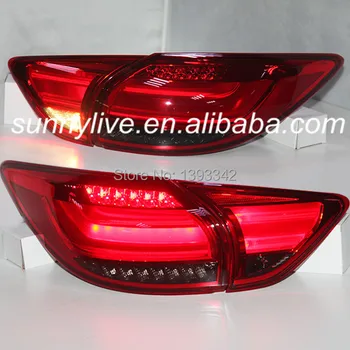 

For MAZDA CX-5 LED Tail Lamp 2013 to 2014 year Red Black Color BW