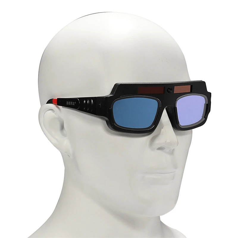 Прочная Солнечная энергия авто затемнение Сварочная маска шлем очки для сварщиков Arc PC очки для защиты от сварки