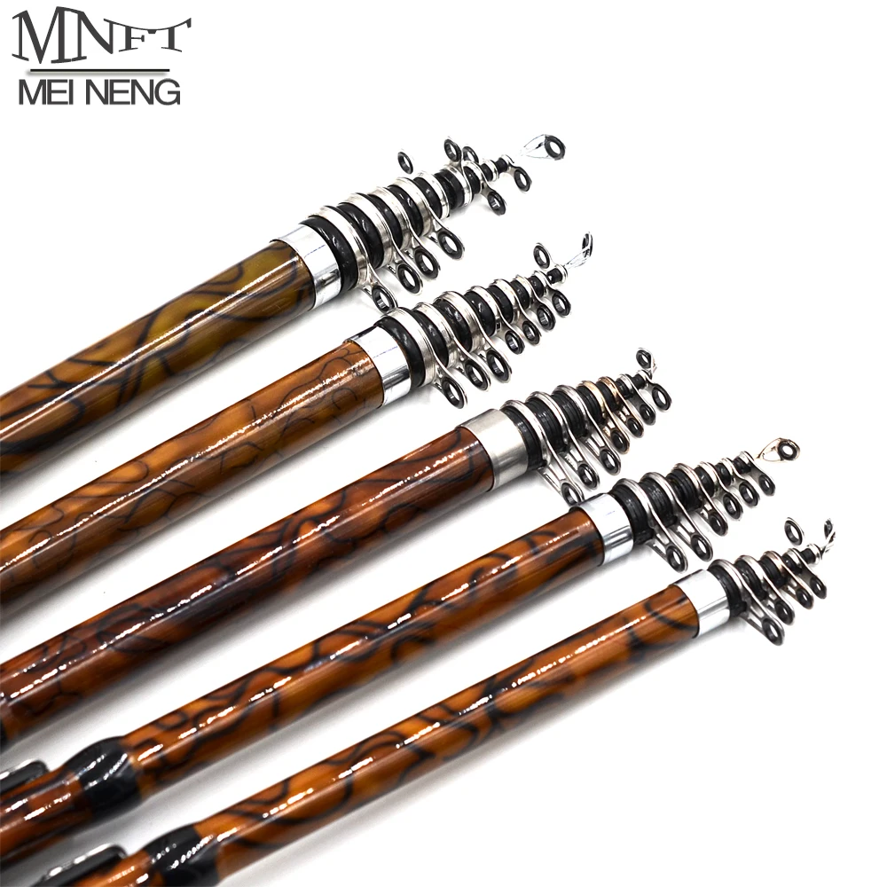 

MNFT 1.8/2.1/2.4/2.7/3M River Rock Fishing Rod Telescopic Lightweight Fiberglass Fiber Casting Spinning Hard Fishing Rods