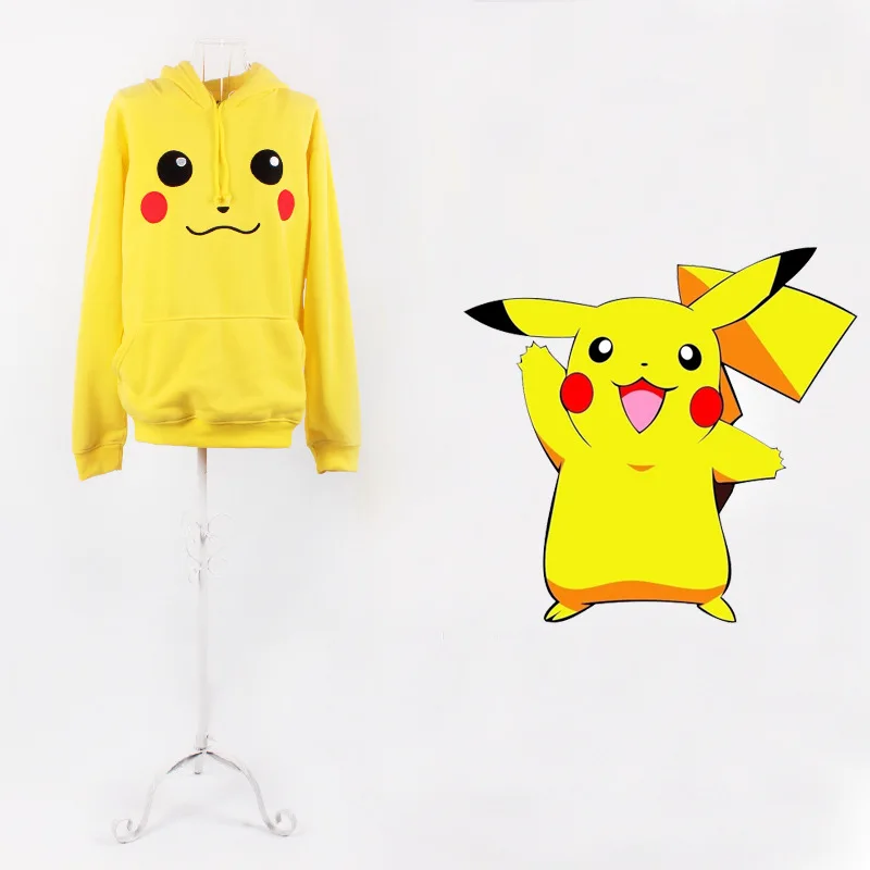 

Anime Cute Cartoon Women Men Pokemon Pikachu Totoro Unisex Hoodie Hooded Sweatshirt Coat Pullover Hoodies Jacket