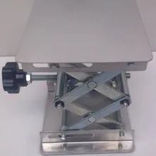 Регулируемая лабораторная подъемная платформа высокого качества лаборатория из нержавеющей стали ножничный стенд стойки 100*100 мм