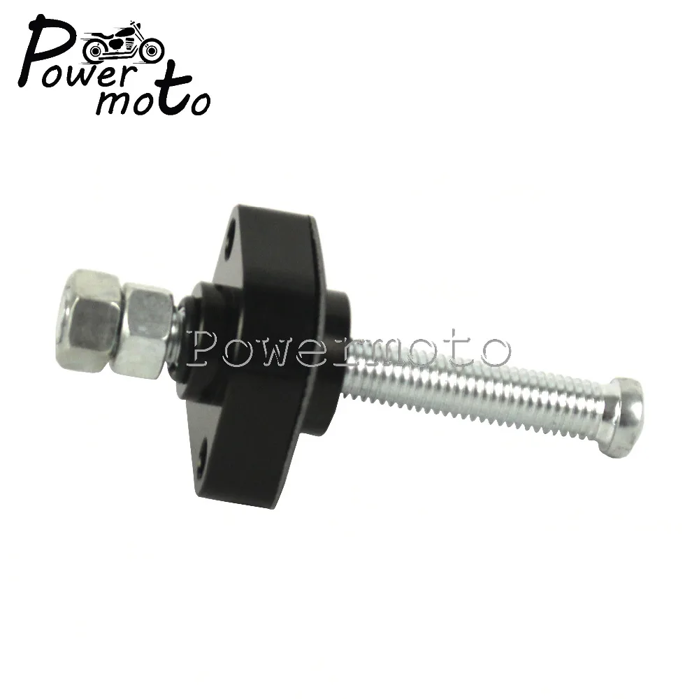 Motorcycle CNC Aluminum Manual Cam Chain Tensioner Black CRUT For HONDA