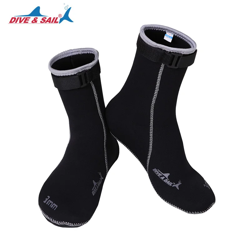 DIVE&SAIL 3mm Neoprene Scuba Diving Socks Anti scratch Water Sports