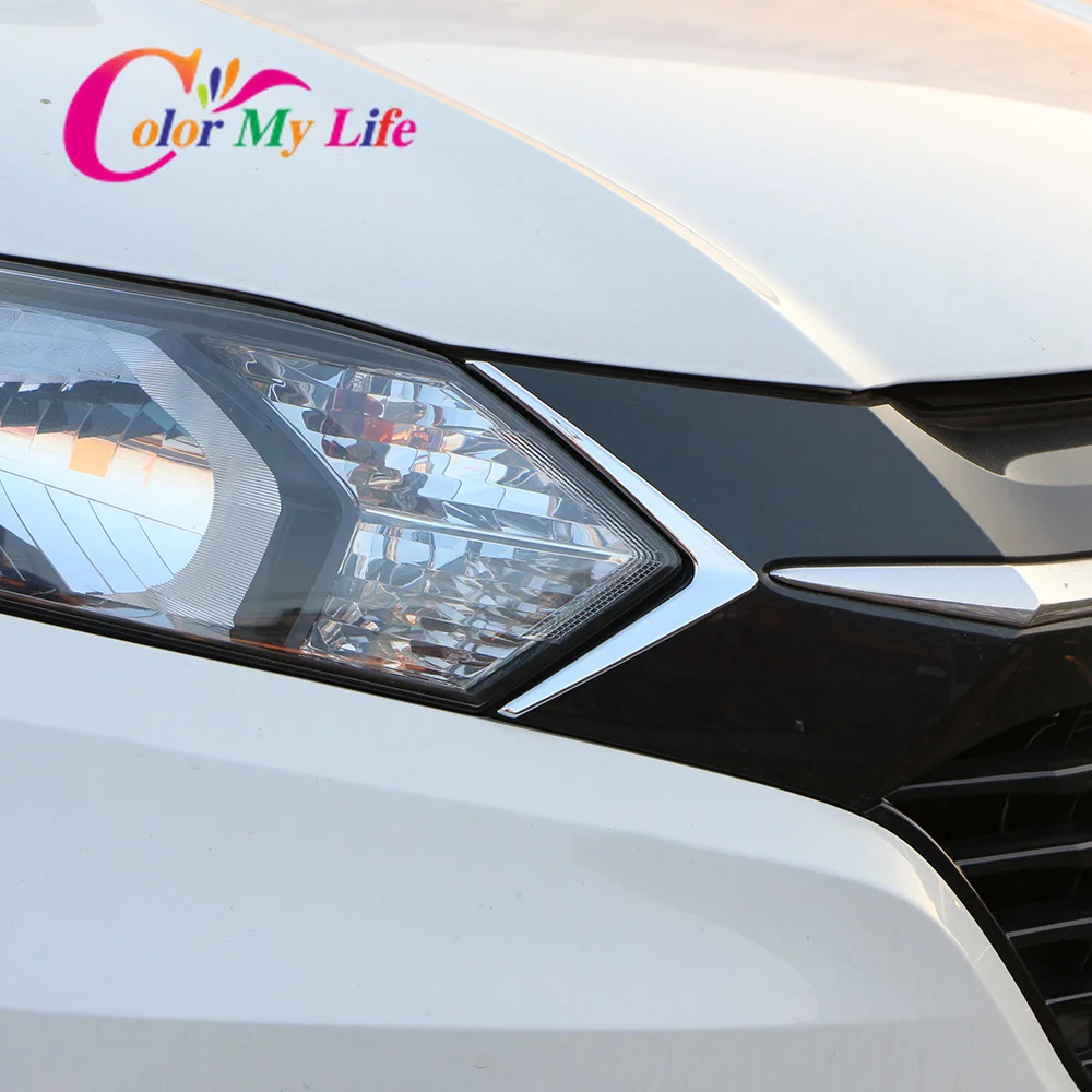 Автомобильные фары отделка для Honda HRV Vezel HR V 2014 2015 2016 2017 ABS хромированная