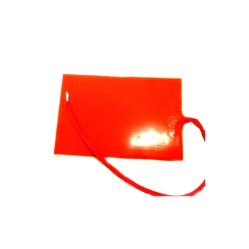 

300*500mm 110v 800w silicone heating pad for 3d printer adhesive 1 side 100k thermistor 1000mm lead wire from middle of short