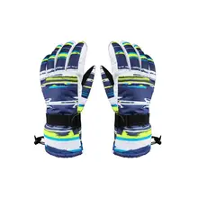 Унисекс Лыжный Спорт moto rcycle для верховой езды Водонепроницаемый перчатки нейлоновые зимние теплые толстые Лыжные Сноуборд скейтинг перчатки Guantes moto