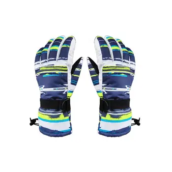 

Unisex Skiing Motorcycle Riding Waterproof Gloves Nylon Winter Warm Thick ski Snowboard Skating Gloves guantes moto