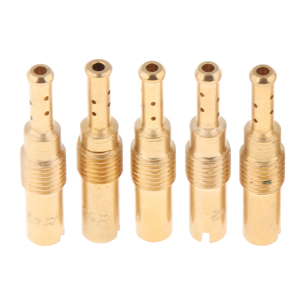 Медные медные форсунки для PWK Keihin OKO CVK 38 40 42 45 48 50 52 55 58 60|Топливный инжектор| |