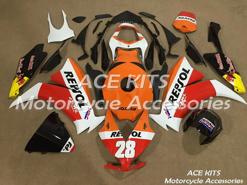 

New ABS motorcycle Fairing For Honda CBR1000RR 2012 2013 2014 2015 2016 Injection Bodywor Any color All have ACE No.419