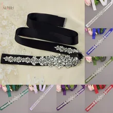 Хрустальные свадебные Ремни настоящие образцы ручной работы атласные стразы свадебные ленты пояса свадебные аксессуары пояс