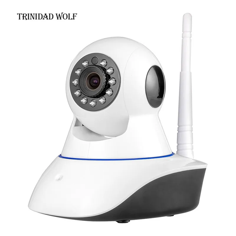 TRINIDAD WOLF Security Network CCTV WIFI IP Camera HD720P Wireless Digital Security Camera IR Infrared Night Vision Alarm System