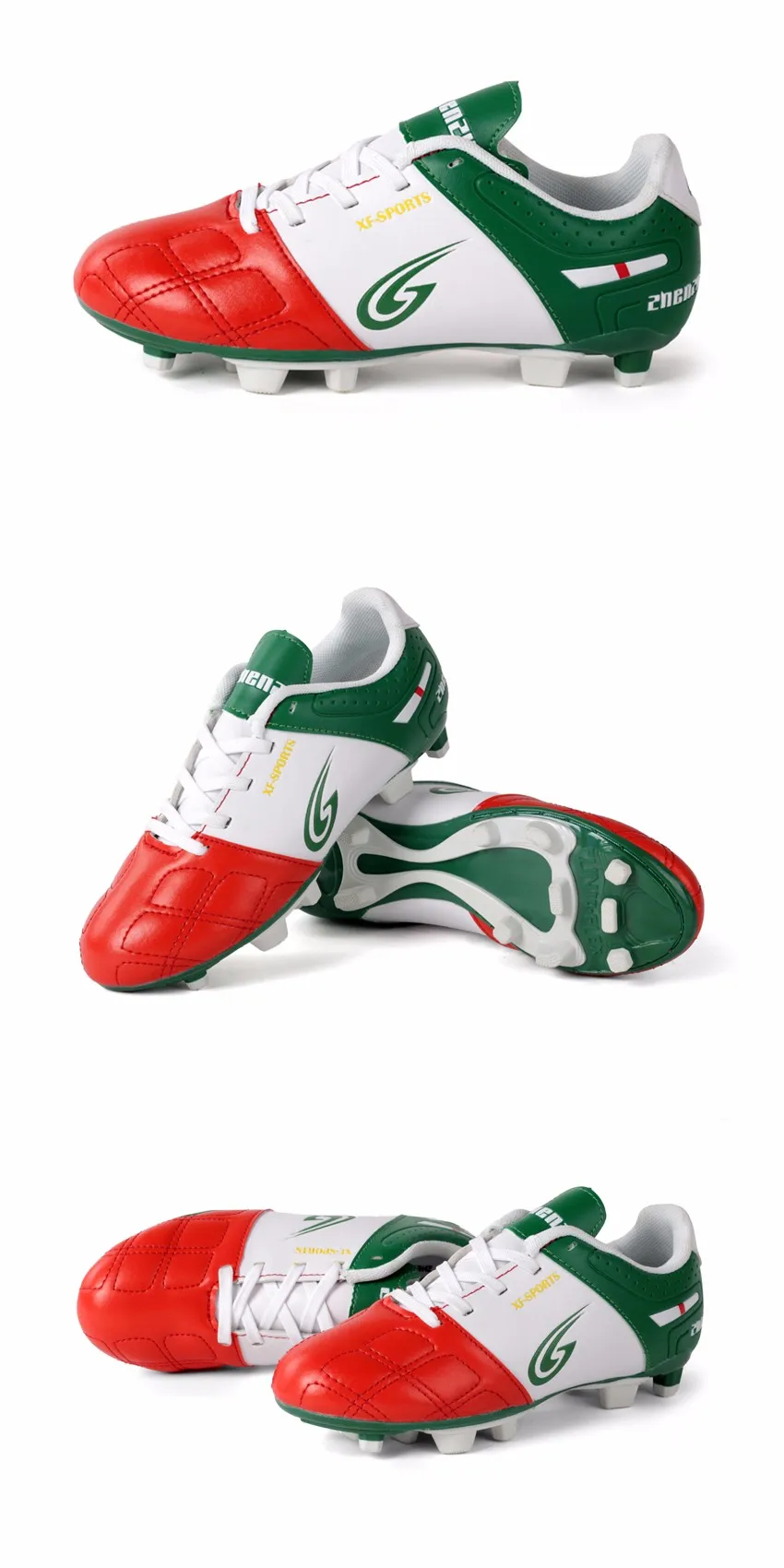 ZHENZU Superfly Football Boots Soccer Shoes Cleats Kids Teenagers chuteira futebol Training AG voetbalschoenen botas de futbol 8