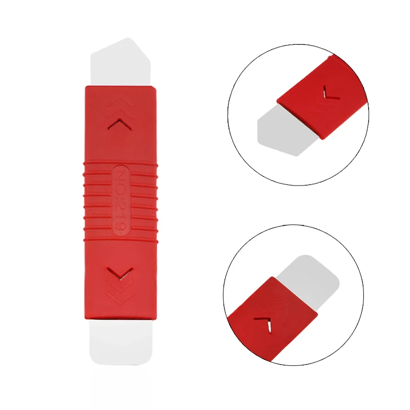 Mango rojo portátil para teléfono móvil, pantalla LCD, herramienta de apertura abierta, herramientas de reparación de mano para iPhone, iPad, tableta, PC y portátil