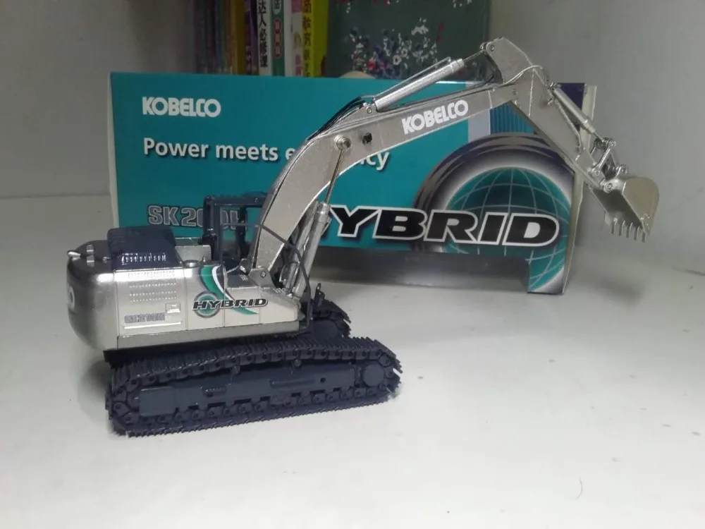 Литая Игрушечная модель 1:50 Motorart Kobelco SK210H-10 гидравлический экскаватор гибридного типа строительная техника игрушка для сбора