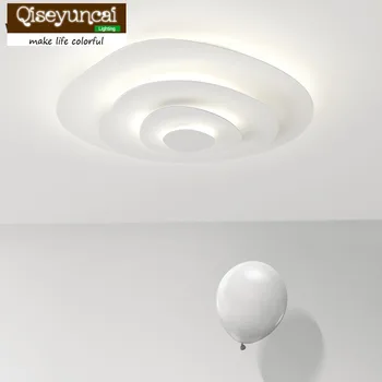 

Qiseyuncai 2018 new Modern creative minimalist living room led ceiling lamp atmosphere personality bedroom study smart lighting