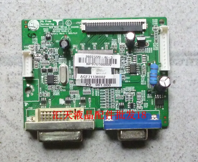 

Free Shipping> W2243T motherboard driver board W2X43T EAX59323102 W2243TV-Original 100% Tested Working
