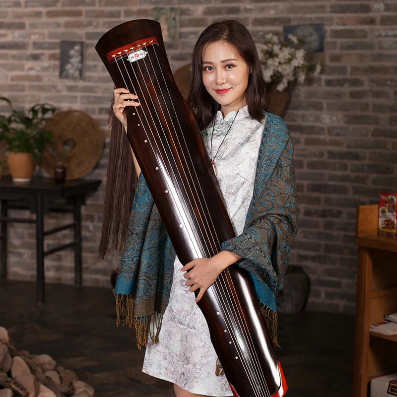 Высокое качество Guqin Fuxi тип старые Paulownia 7 струн Master рекомендовано для начинающих