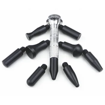 

Tap Down Pen with 8 Heads PDR Tools Set Durable Paintless Car Dent Repair Hail Removal Tools Kit