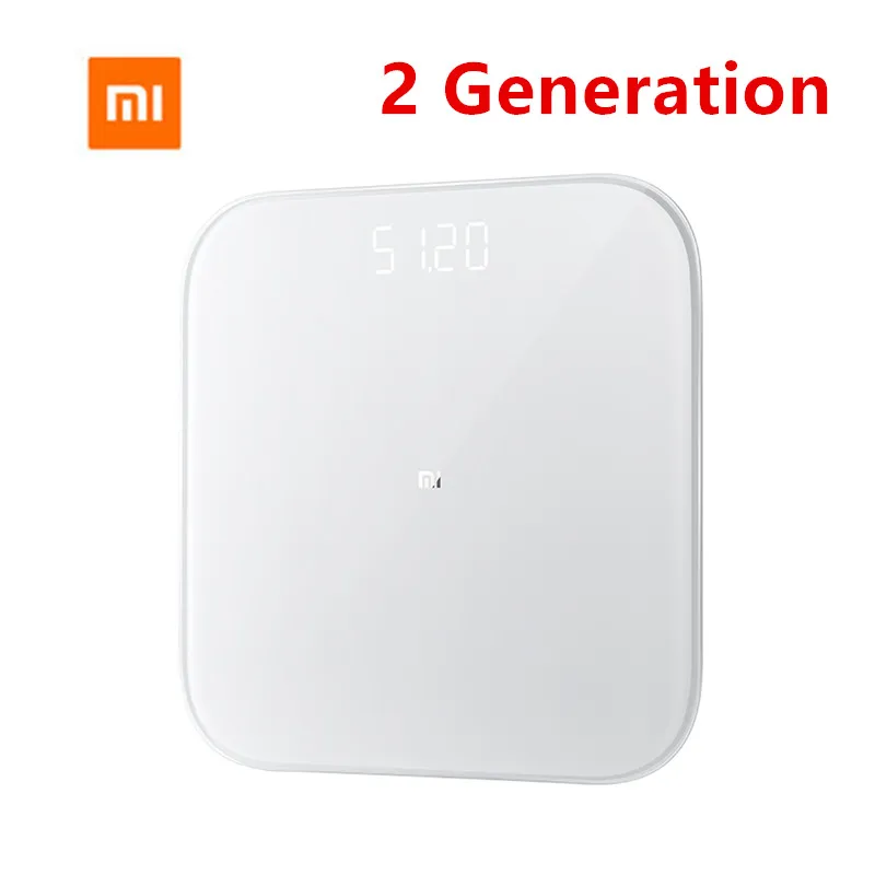 

Xiaomi 2 Generation Smart Health Weight Loss Precision Mini Electronic Scales Bluetooth 5.0 Digital Scale Support Android iOS