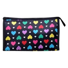 Xiniu Brand Cosmetic Bag High Quality Multi Color Pattern 2016 Cute Multi-Function Travel Makeup Case Beauty Tools