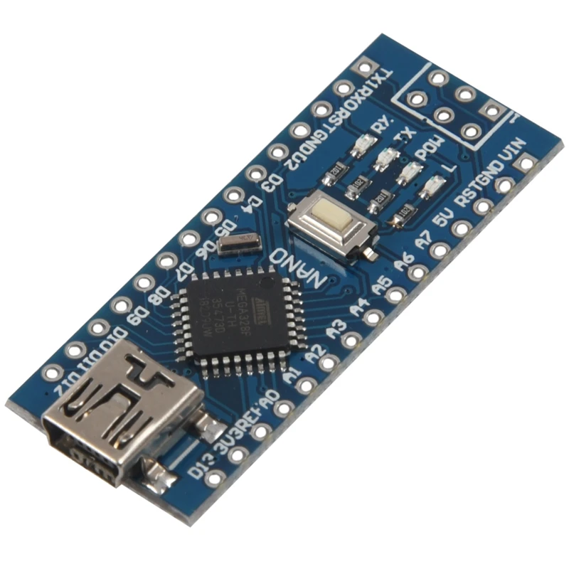 5 шт. мини USB нано-V3.0 ATmega328P 5V 16M мини-плата контроллера для Arduino | Компьютеры и офис