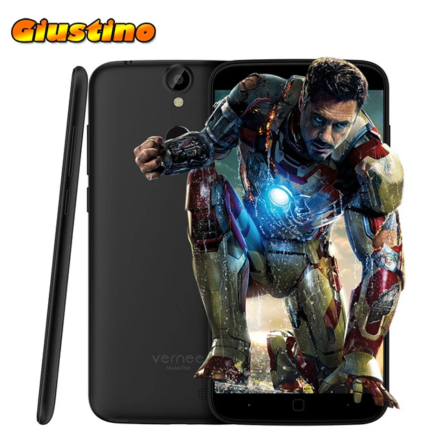 Оригинальный vernee Тор MT6753 Octa Core 5.0 дюймов HD Экран Android 6 мобильный телефон 3 г + 16 2800