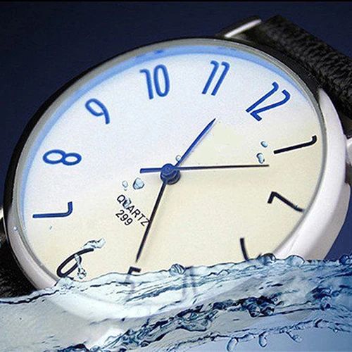Men's Women's Faux Leather Alloy Military Sport Analog Quartz Wrist Watch Men's Women's Faux Leather Alloy Military Sport Analog Quartz Wrist Watch