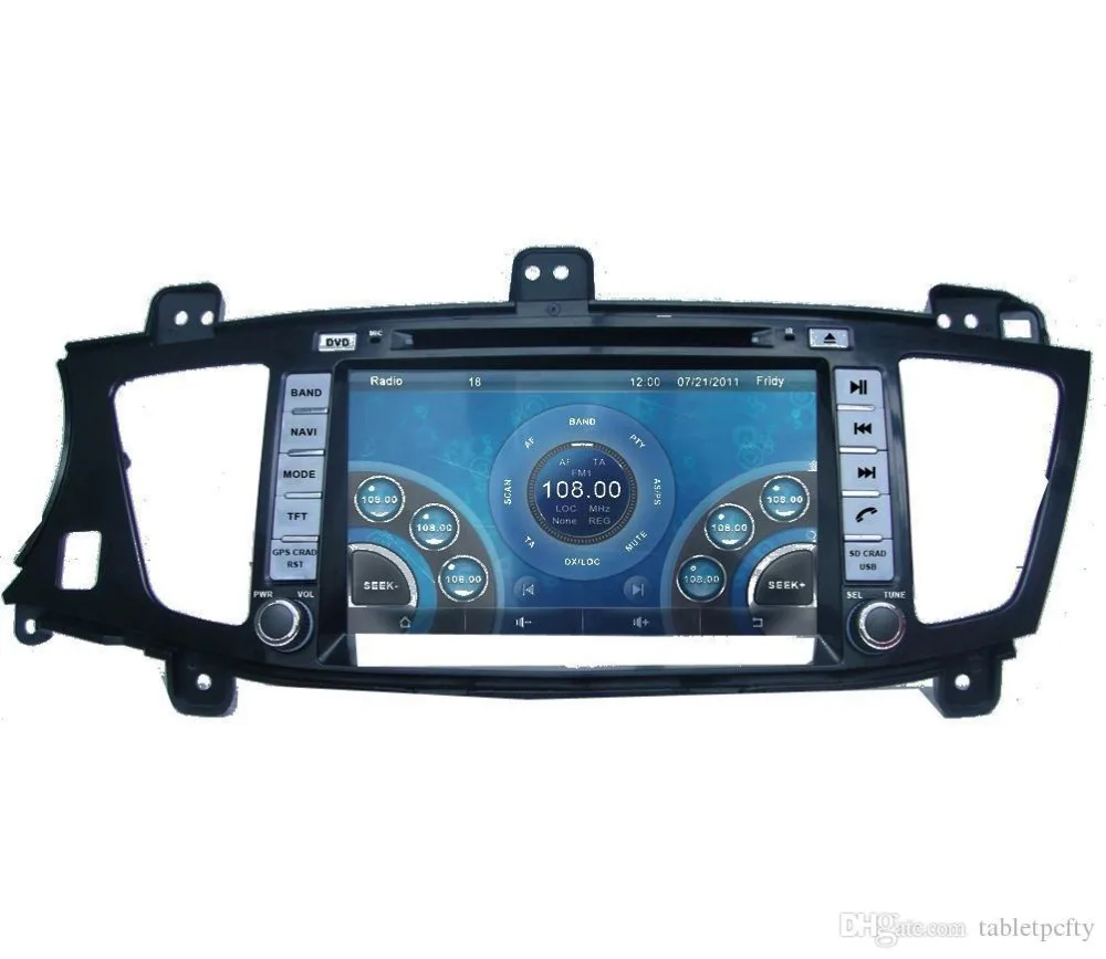 8 &quotавтомобильный DVD плеер с GPS (opt) аудио Радио стерео BT/TV Canbus Автомобильный
