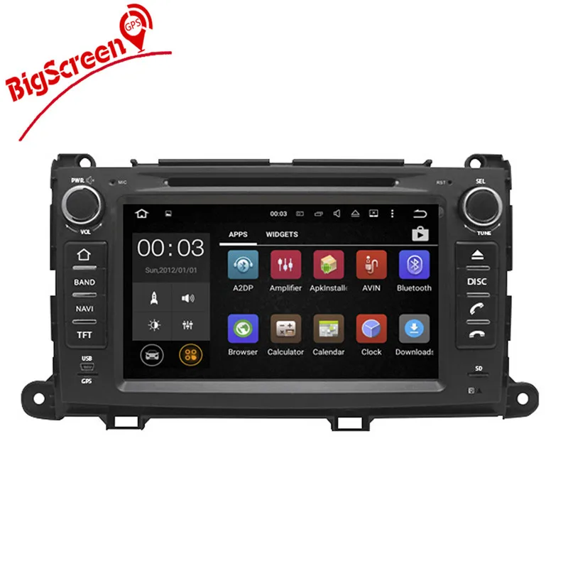 Perfect 8inch Android 7.1 Car Stereo GPS Navigation For Toyota Sienna 2010 2011 2012 2013 2014 Head Unit Multimedia Monitor Satnav 1080P 2 Perfect 8inch Android 7.1 Car Stereo GPS Navigation For Toyota Sienna 2010 2011 2012 2013 2014 Head Unit Multimedia Monitor Satnav 1080P 2