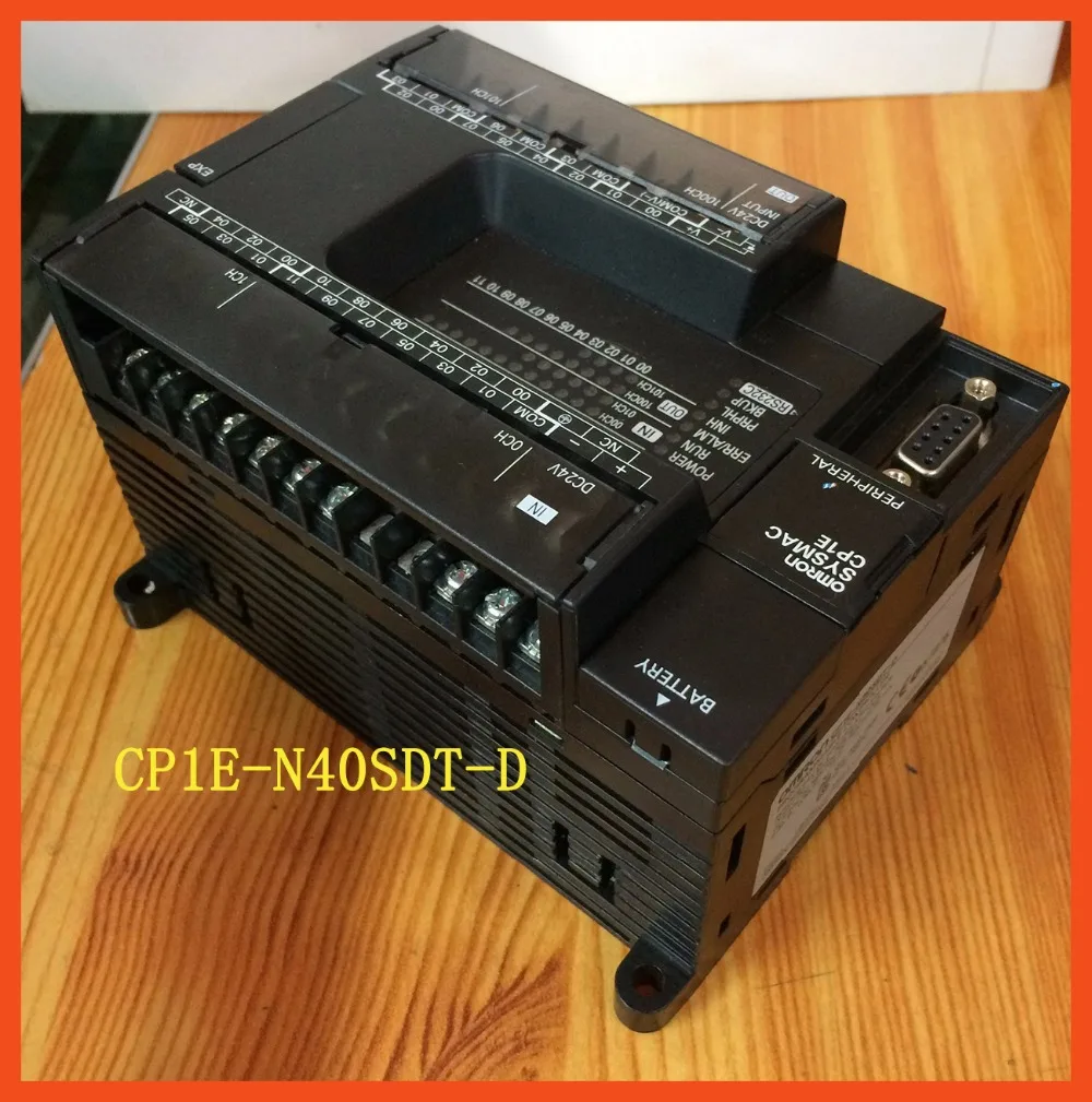 

CP1E-N40SDT-D Original New CP1E PLC CPU 40 I/O 24DI 16DO Transistor