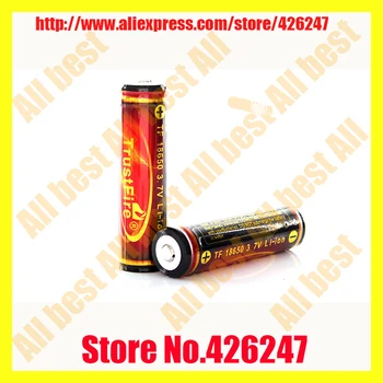 

TrustFire Genuine Full Capacity 3000mAh 18650 3.7V Li-ion Rechargeable Battery with Protected PCB 2PCS/Lot