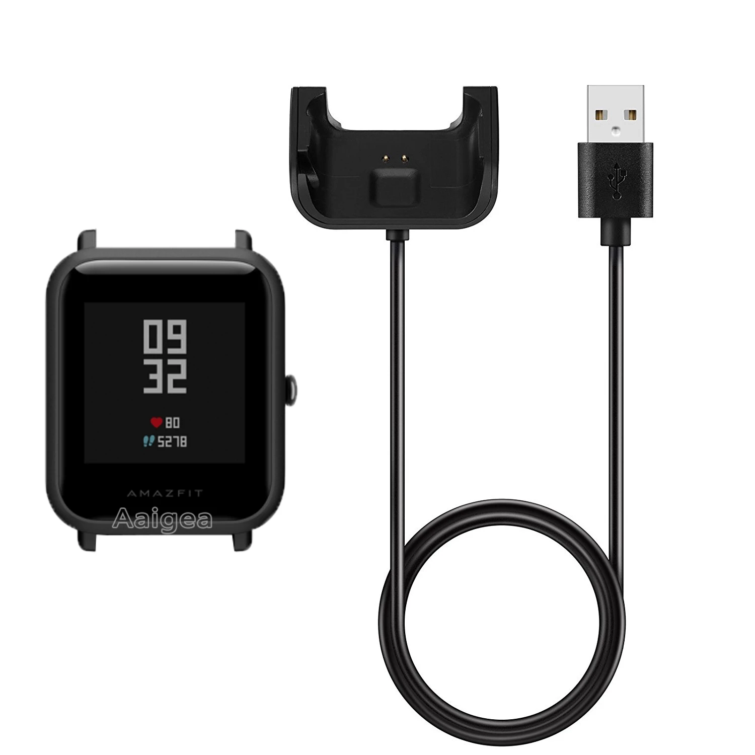 USB Charging Cable Dock for Xiaomi Huami Bip Bit Pace Youth Watch Charger 1M Portable Charger Data Cable Charging Dock Cradle USB Charging Cable Dock for Xiaomi Huami Bip Bit Pace Youth Watch Charger 1M Portable Charger Data Cable Charging Dock Cradle