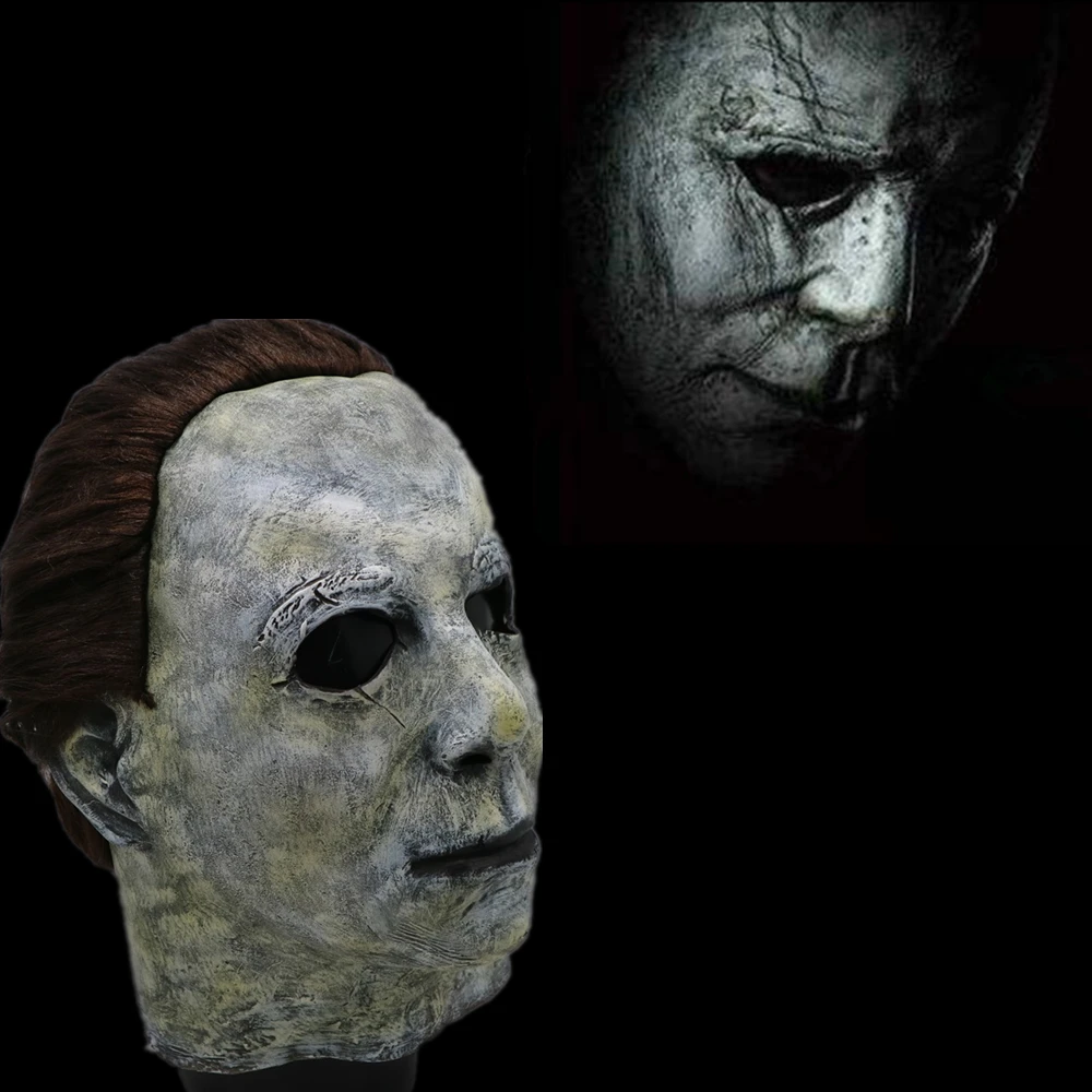 Michael Myers Halloween Latex Mask Cosplay Costumes Horrible Masks