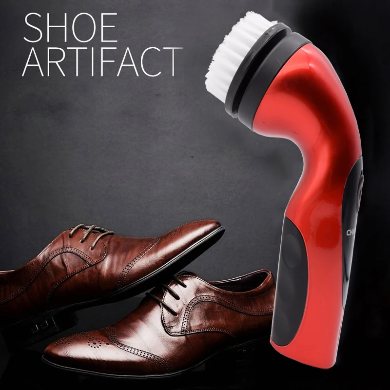 

Portable Handheld Shoe Polishing Machine Rechargeable Automatic Electric Brush Shine Polisher