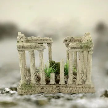 

Retro Aquarium Landscaping Human Landscape Scene Simulation Resin Crafts Decoration Ornaments Fish Tank Aquarium Decoration