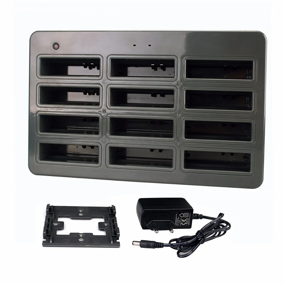 

12 Coaster Pager Slots Charger Base for Restaurant Pager Wireless Paging Queuing System F4494H