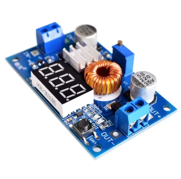 5A 75W XL4015 DC конвертер Регулируемый понижающий модуль 4 0 38 V до 1 25 36 DIY источник