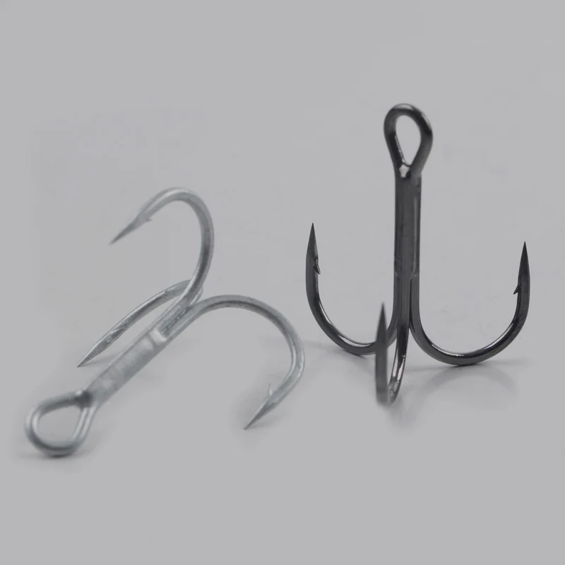 Triple Hook 5pcs/lot 4# 6# Sharp Anchor Hook Sea Fishing Hooks Treble High Carbon Steel Fishing Tackle Fishhook Pesca