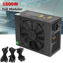 1600W Modular Mining Power Supply GPU For Bitcoin Miner Eth Rig S7 S9 L3+ D3 High Quality computer Power Supply For BTC