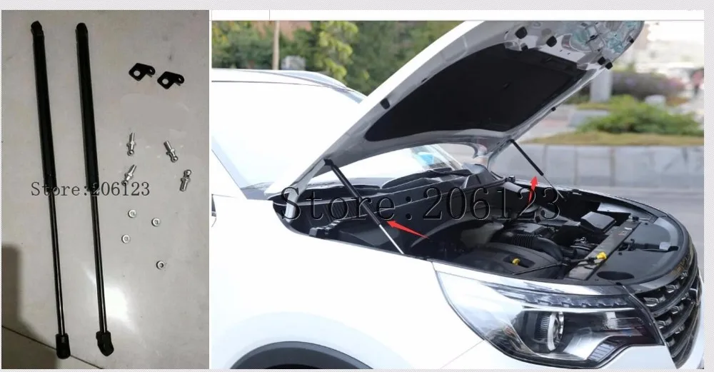 Подходит для kia SPORTAGE R 2018 2019 Аксессуары автомобильной капота газовая