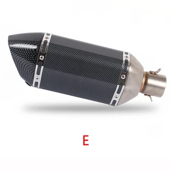 

2inch Motorcycle Exhaust Muffler Pipe Exhuast Pipe Aluminum Alloy Stainless Steel For Honda GROM/MSX125 Z125 monkey bike