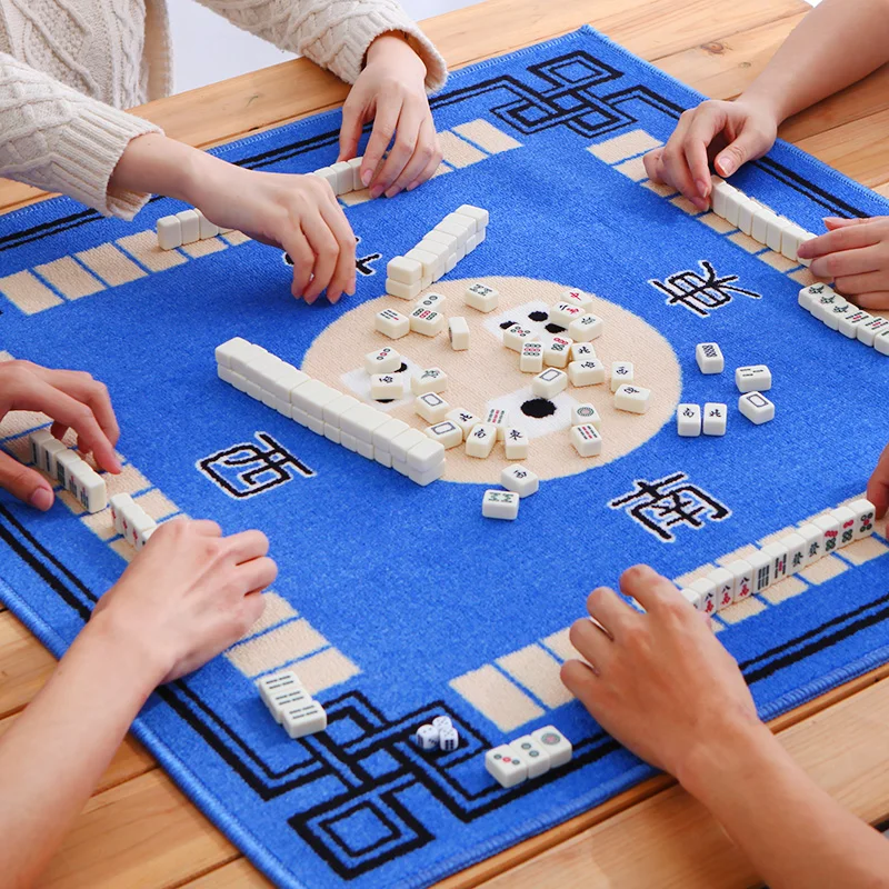 

High quality mahjong mat household mahjong table cloth, Household table cloth 4 color optional