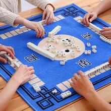 Alta qualidade mahjong esteira do agregado familiar mahjong pano de mesa, casa mesa pano 4 cor opcional