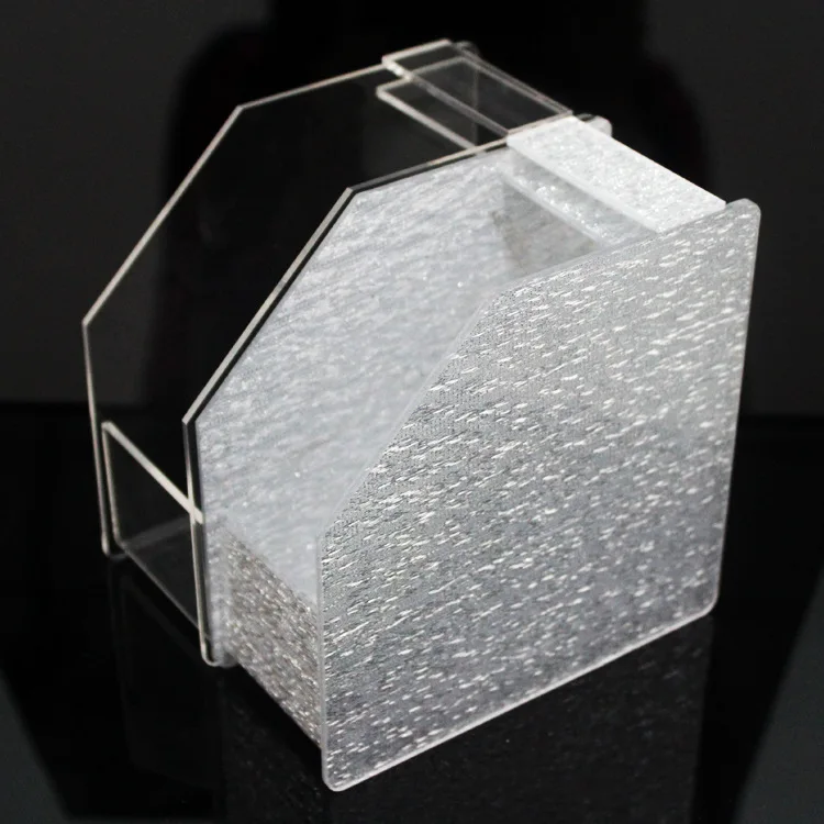 Акриловый держатель для удаления бумажных салфеток для ногтей, контейнер для хранения, чехол для макияжа ногтей, сделай сам, Маникюрный Инструмент для укладки, подставка JIU55