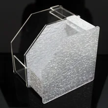 Акриловый держатель для удаления бумажных салфеток для ногтей, контейнер для хранения, чехол для макияжа ногтей, сделай сам, Маникюрный Инструмент для укладки, подставка JIU55