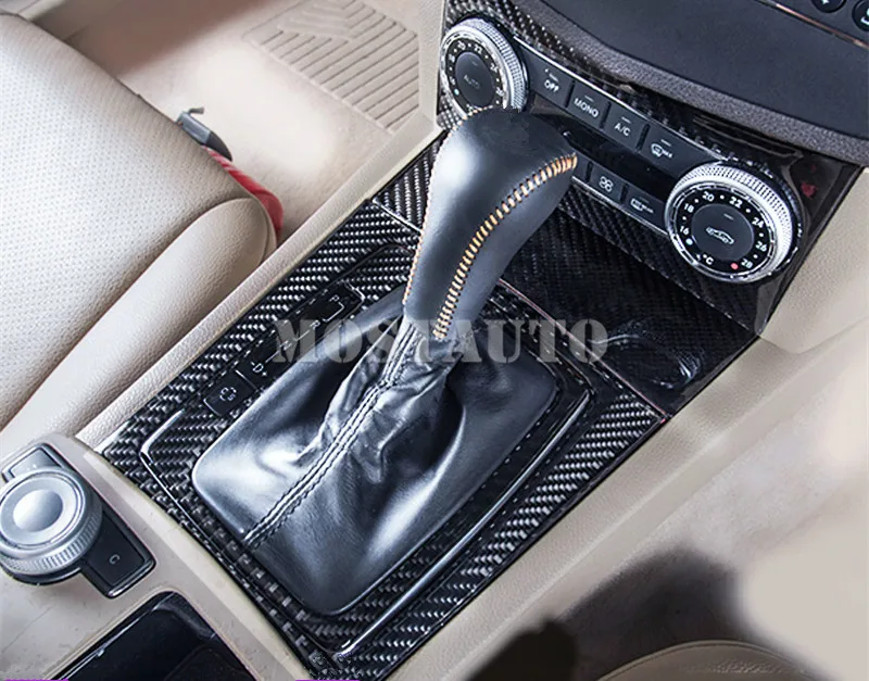 Для Benz E Class Coupe W207 C207 коробка передач из углеродного волокна 2009 2012 3 шт.
