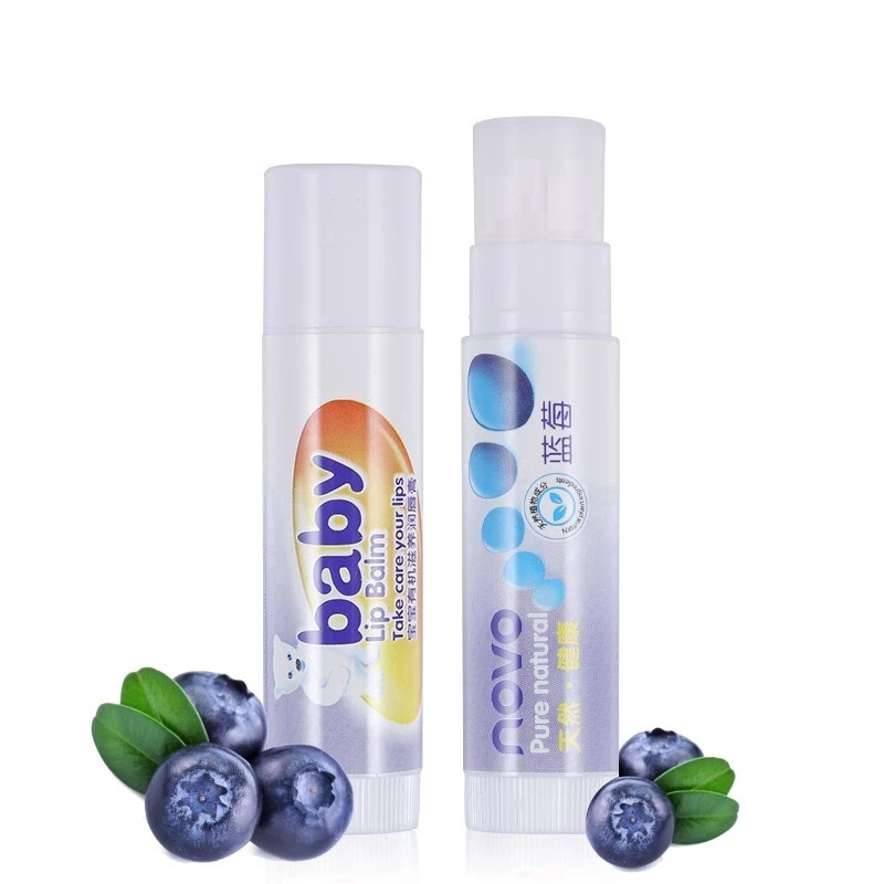 Увлажняющий бальзам для губ novo fruit защита приятный вкус натуральный блеск