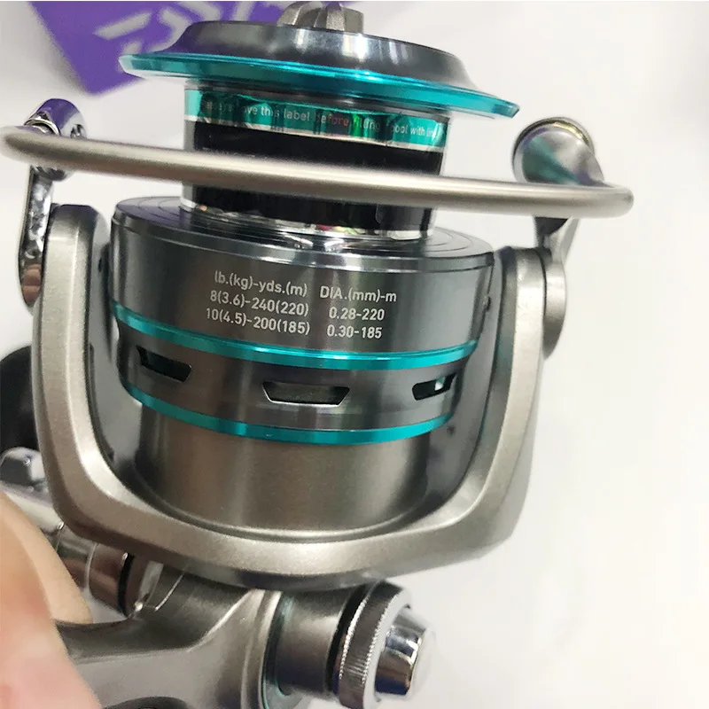Оригинальная Рыболовная катушка DAIWA PROCASTER ABS & Metal 2000 4000 размер 7BB металлическая
